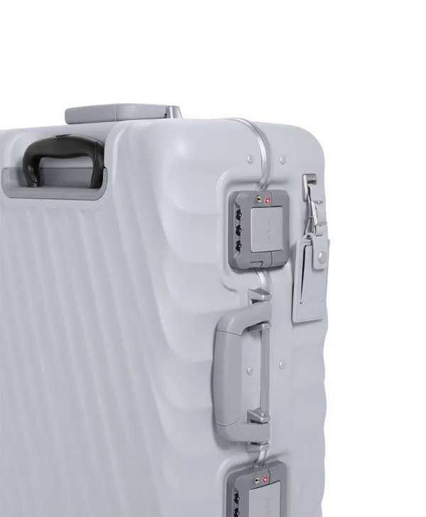 19 Degree Frame Continental 4 Wheeled Carry-On 55cm - Pearl Grey