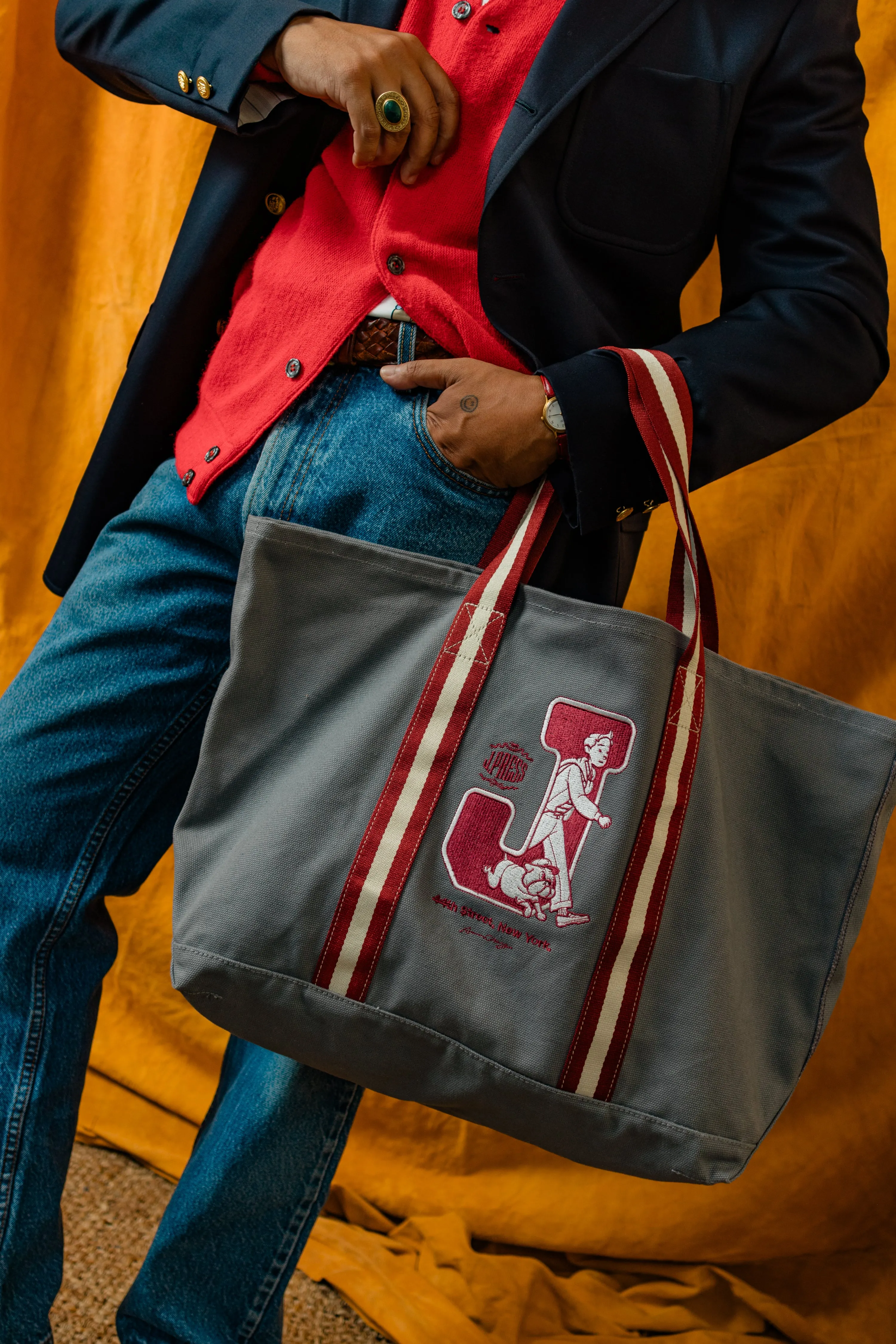 AARON CHANG TOTE BAG - GREY