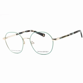 Banana Republic Women's Eyeglasses - Sage Geometric Full Rim Frame | BR 227 06CR 00