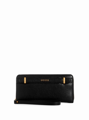 Black Sestri Large Wallet