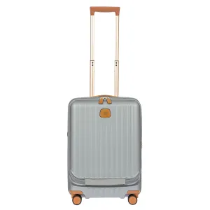 Bric's Capri 21" Spinner W/ Pocket Expandable - Silver