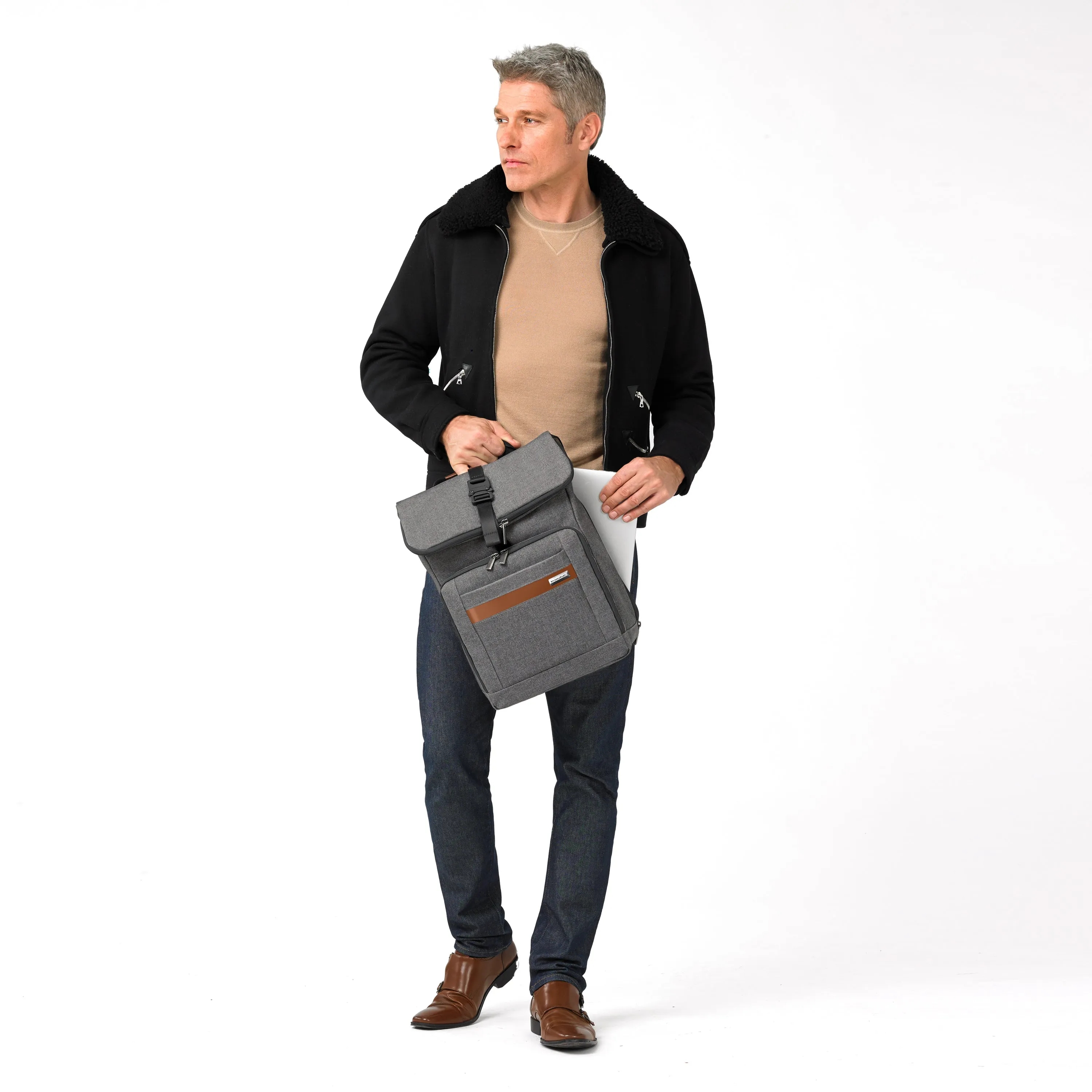 Briggs & Riley Kinzie Street 2.0 Medium Foldover Backpack