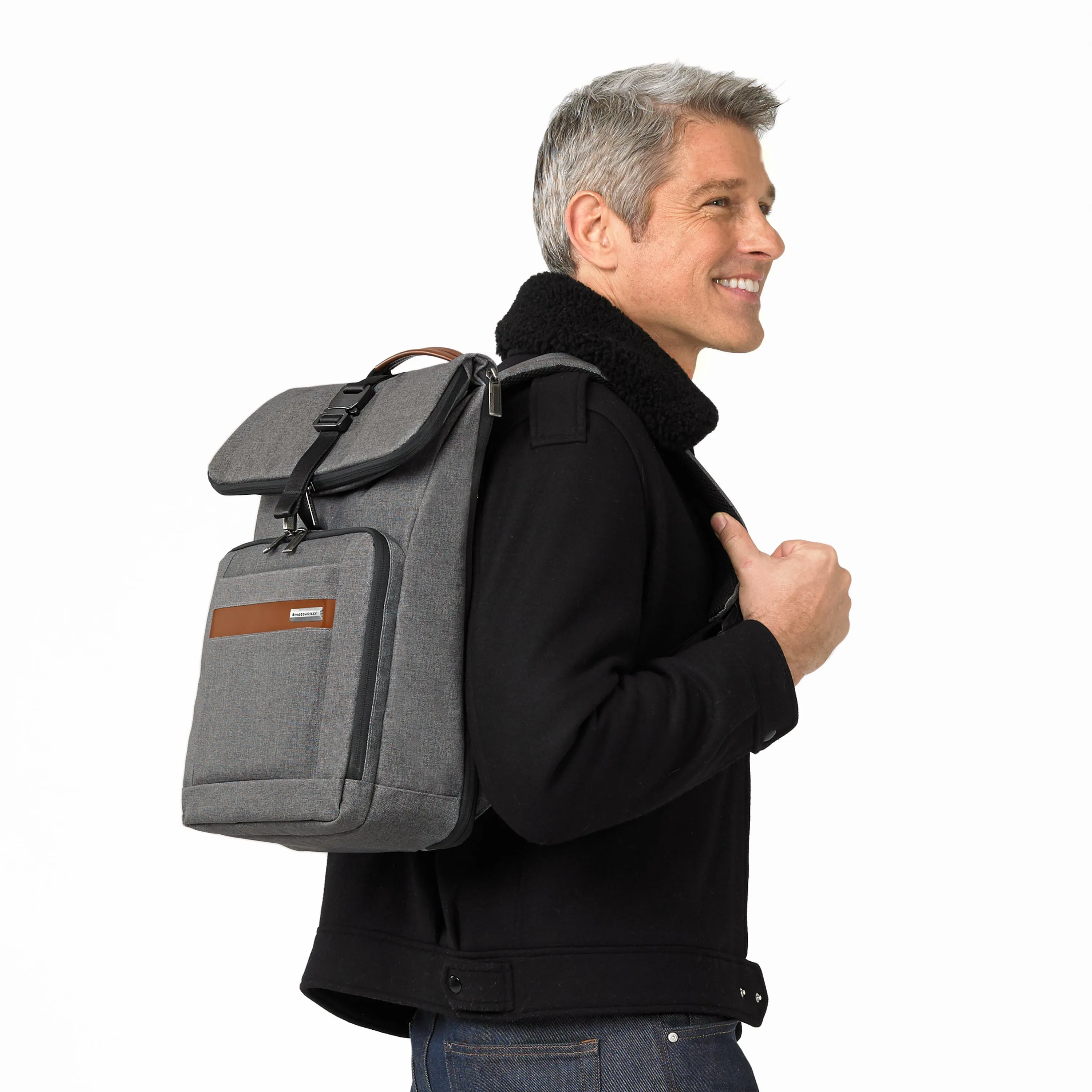 Briggs & Riley Kinzie Street 2.0 Medium Foldover Backpack