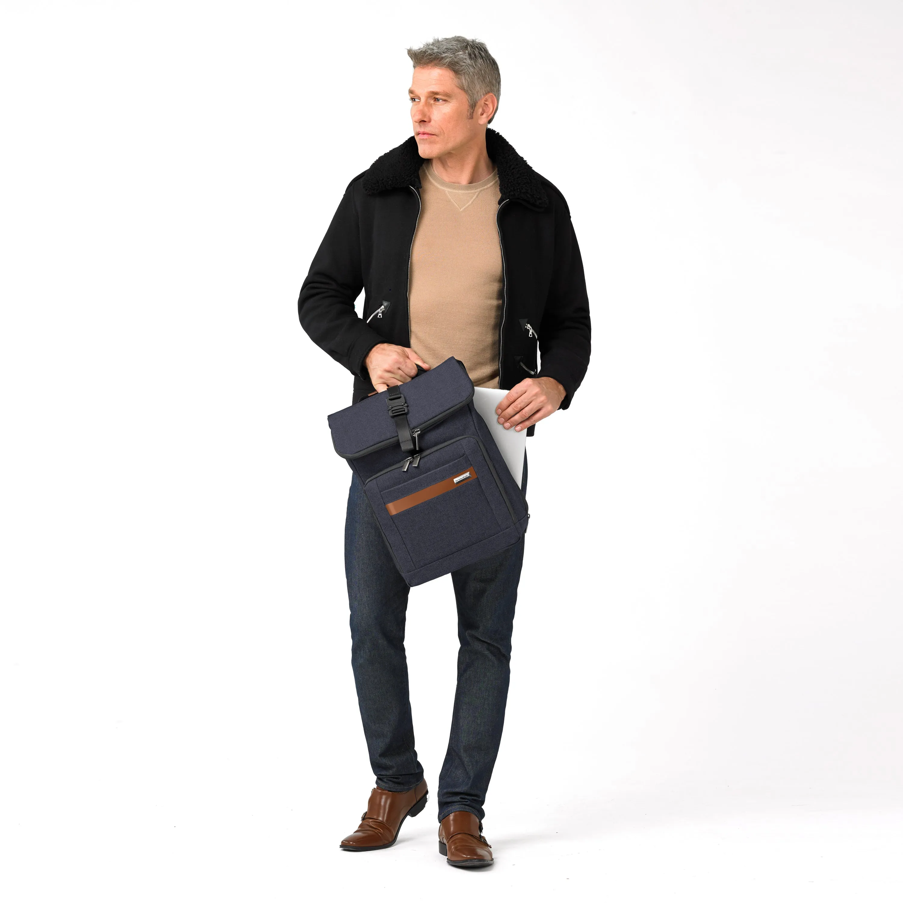 Briggs & Riley Kinzie Street 2.0 Medium Foldover Backpack