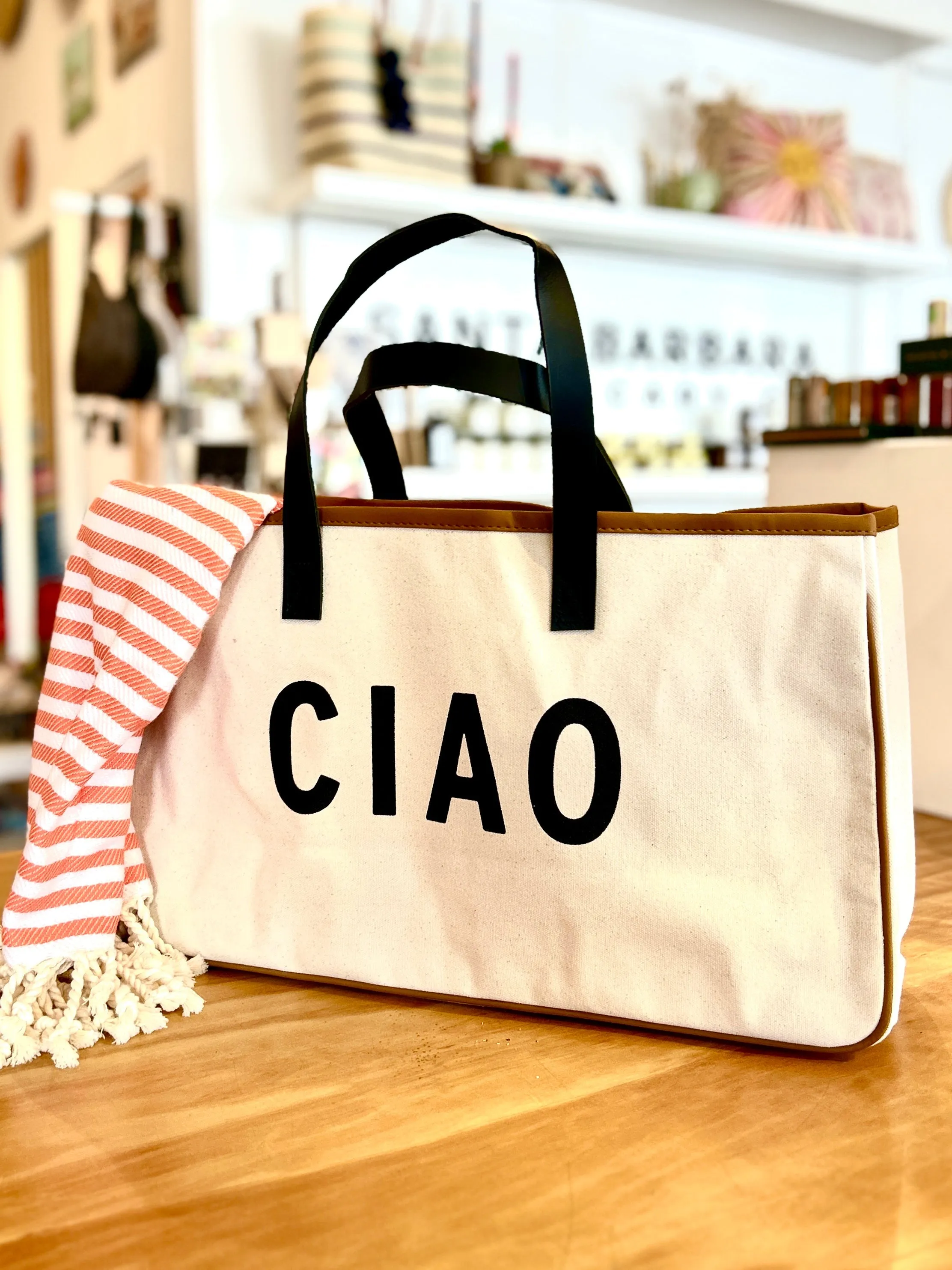 Ciao Canvas Tote