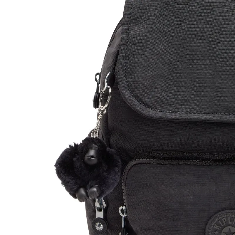 City Zip S Small Backpack with Adjustable Straps - Black Noir (black)