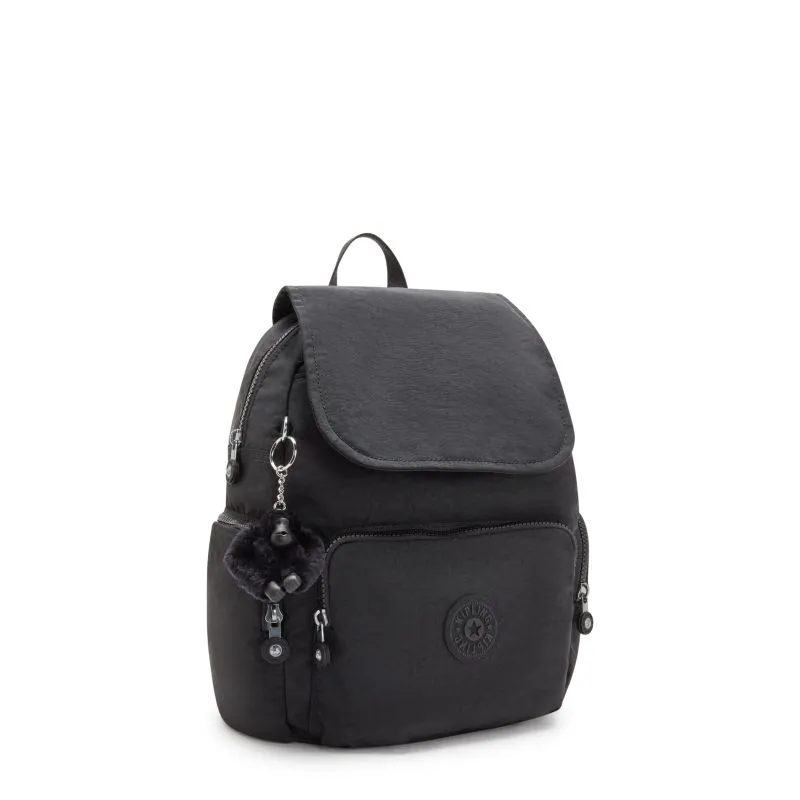City Zip S Small Backpack with Adjustable Straps - Black Noir (black)