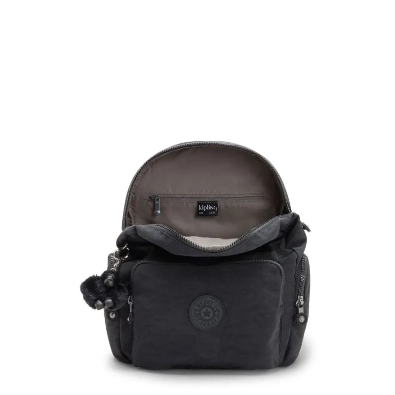 City Zip S Small Backpack with Adjustable Straps - Black Noir (black)