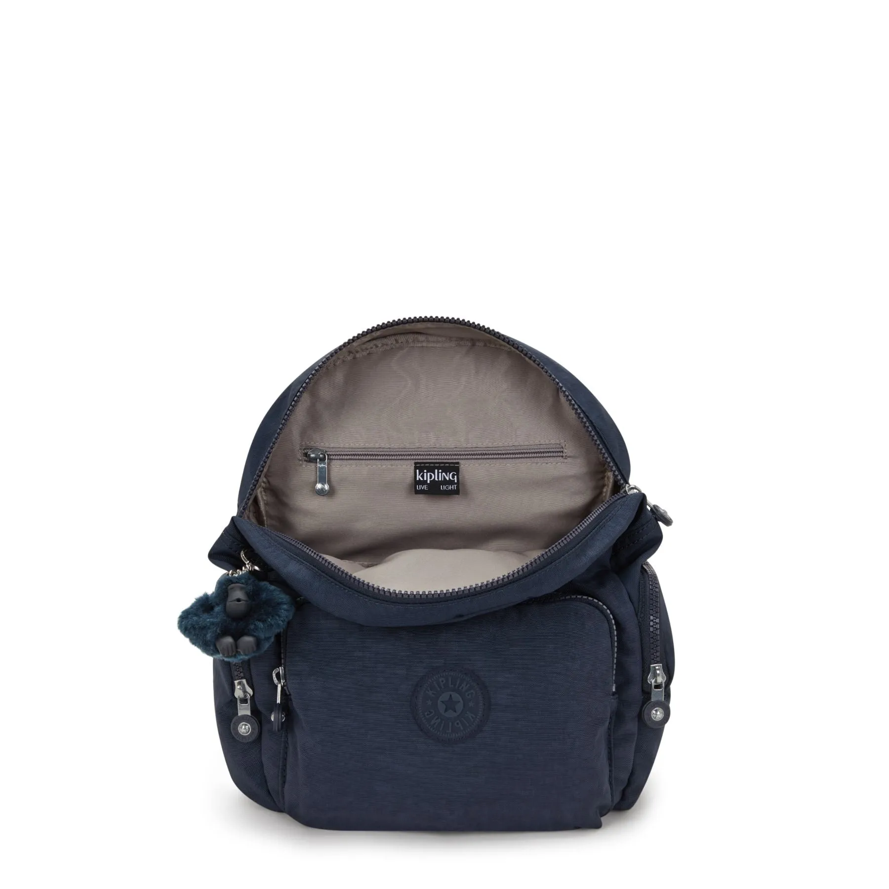 City Zip S Small Backpack with Adjustable Straps - Blue Bleu 2 (blue)