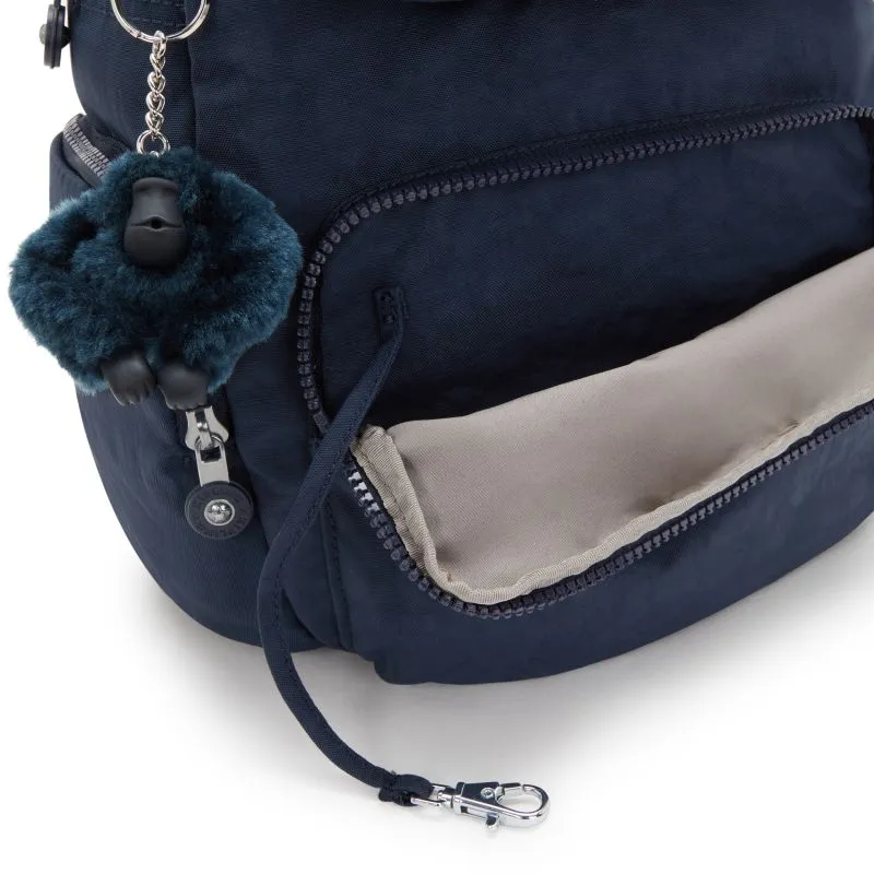 City Zip S Small Backpack with Adjustable Straps - Blue Bleu 2 (blue)