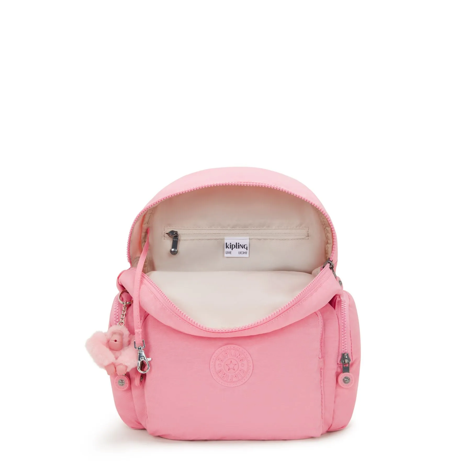 City Zip S Small Backpack with Adjustable Straps - Enjoyable Blush (pink)