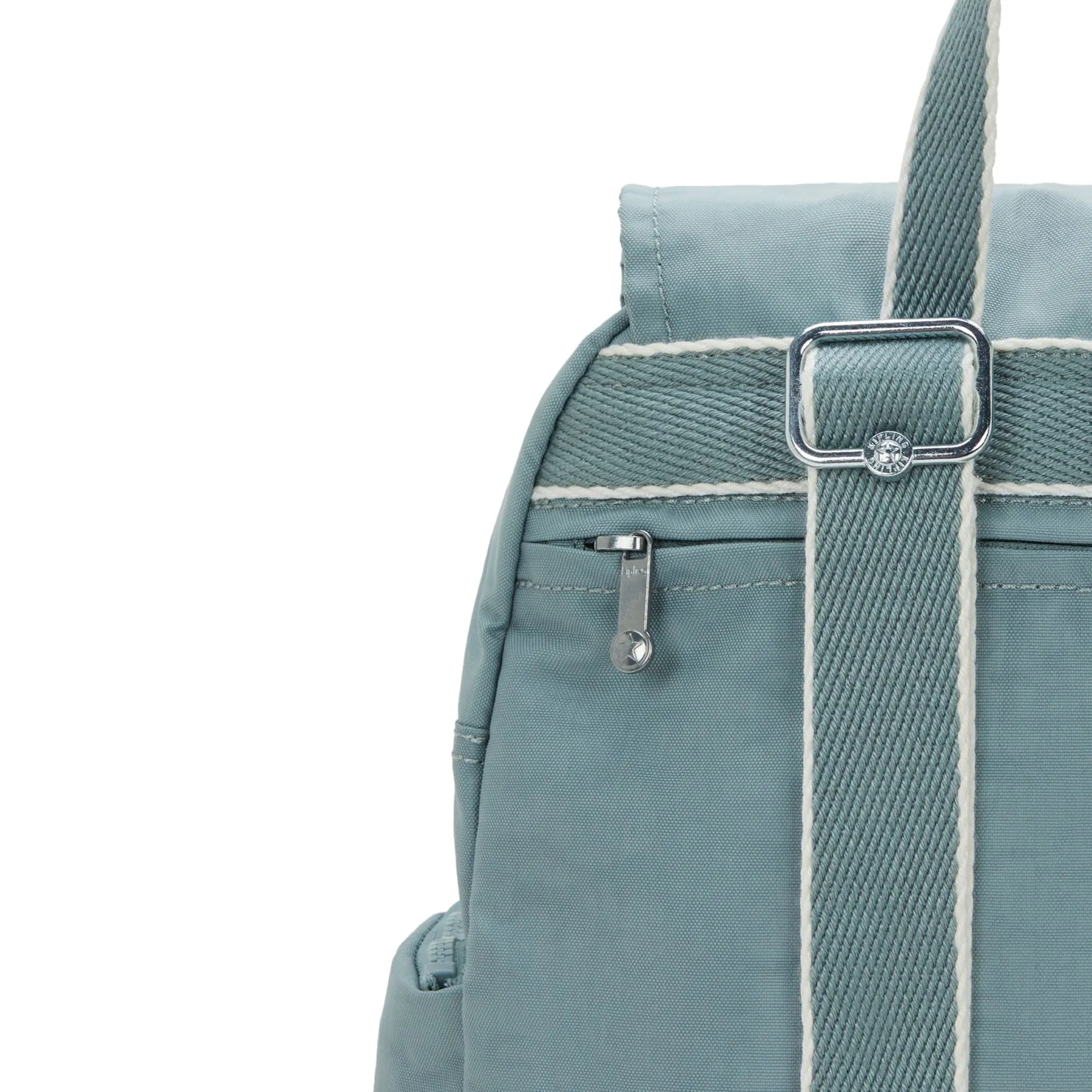City Zip S Small Backpack with Adjustable Straps - Relaxed Grey (blue)