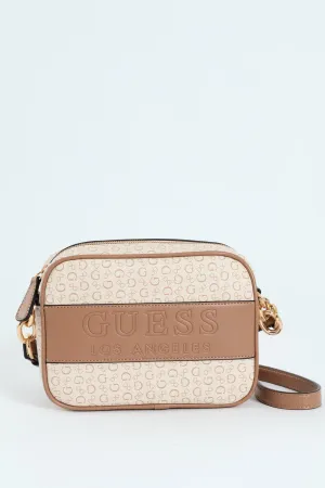 Devlon Camera Crossbody Bag - Khaki
