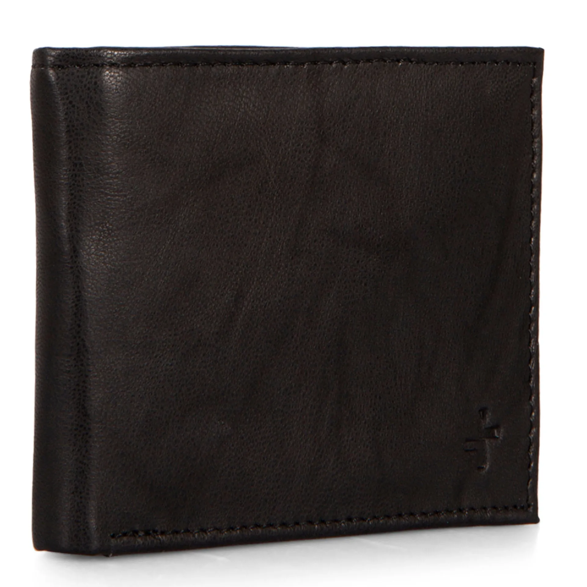 FINAL SALE Leather RFID Bifold Wallet with Flip-Up Wing