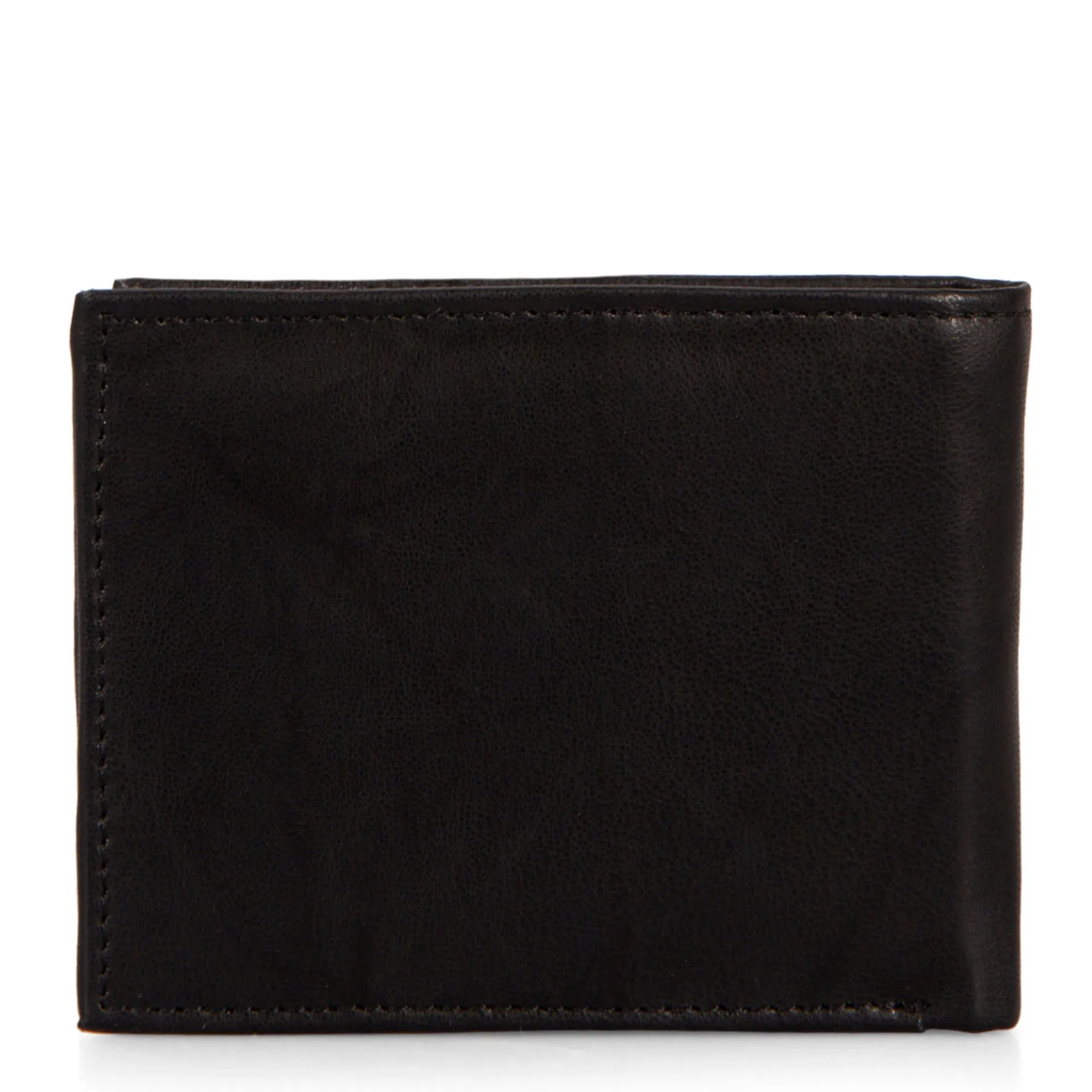 FINAL SALE Leather RFID Bifold Wallet with Flip-Up Wing