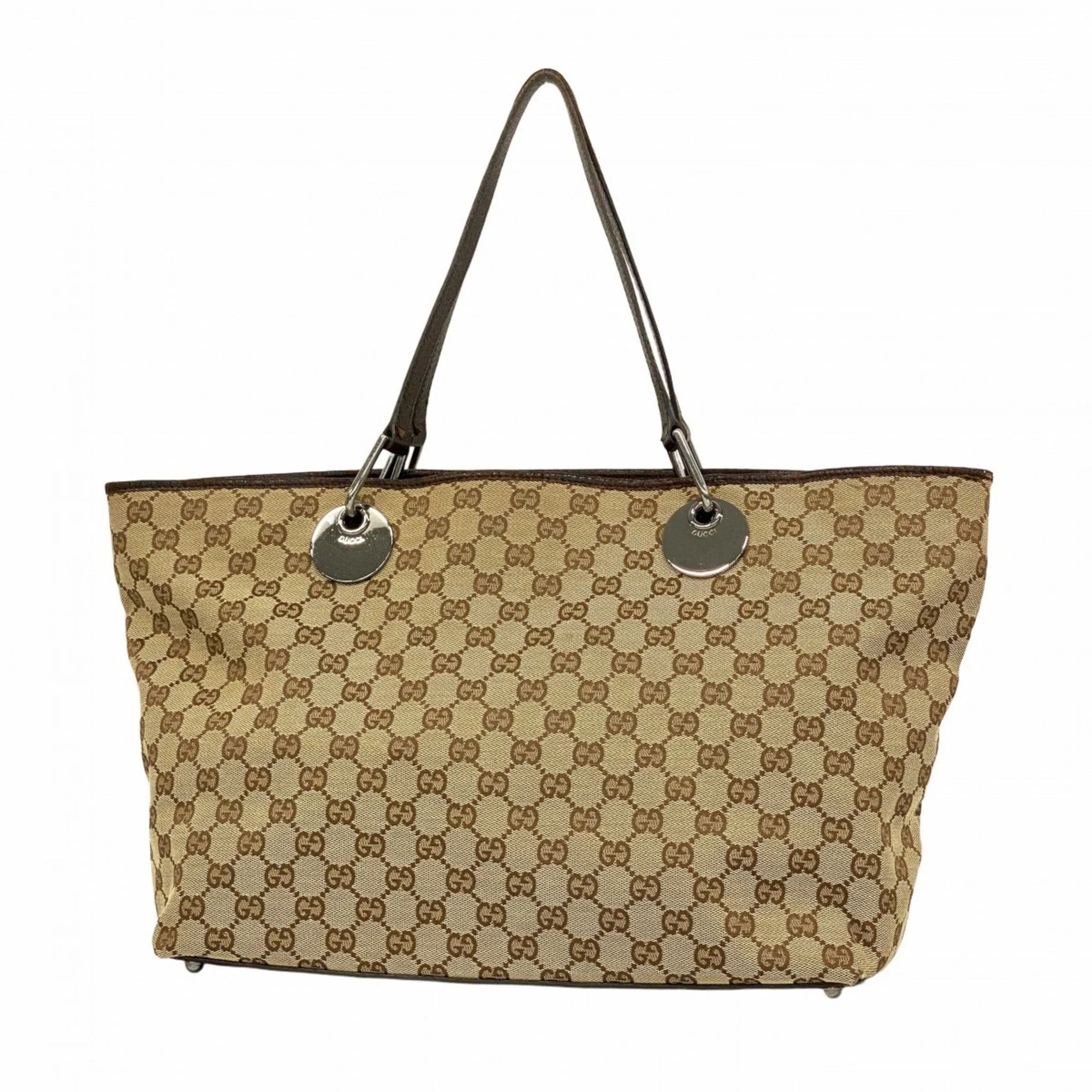 Gucci Canvas Tote Bag (Pre-Owned)