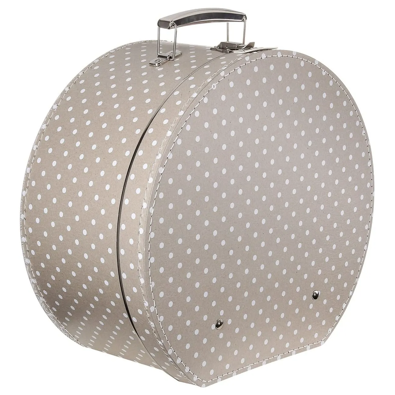 Hat Box Beige Dots by Lierys