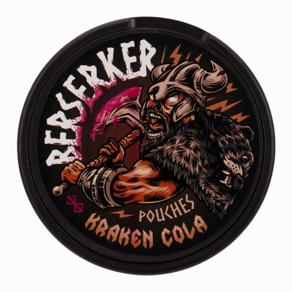 Kraken Kola BERSERKER Caffeine Pouches