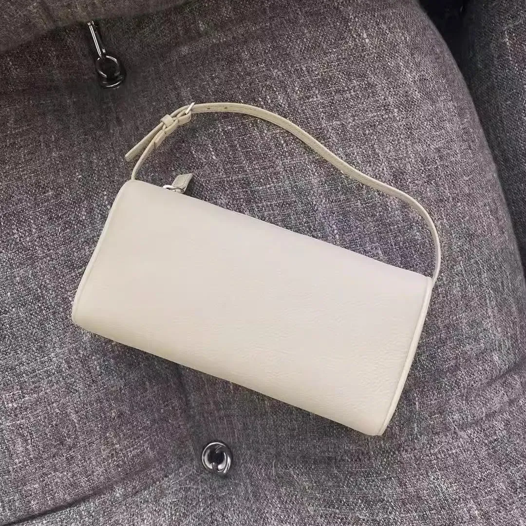 Lambskin Leather Boston Bag Mini Designer Bag, Leather Box Bag, Classic Leather Handbag, Minimalist Genuine Leather Purse