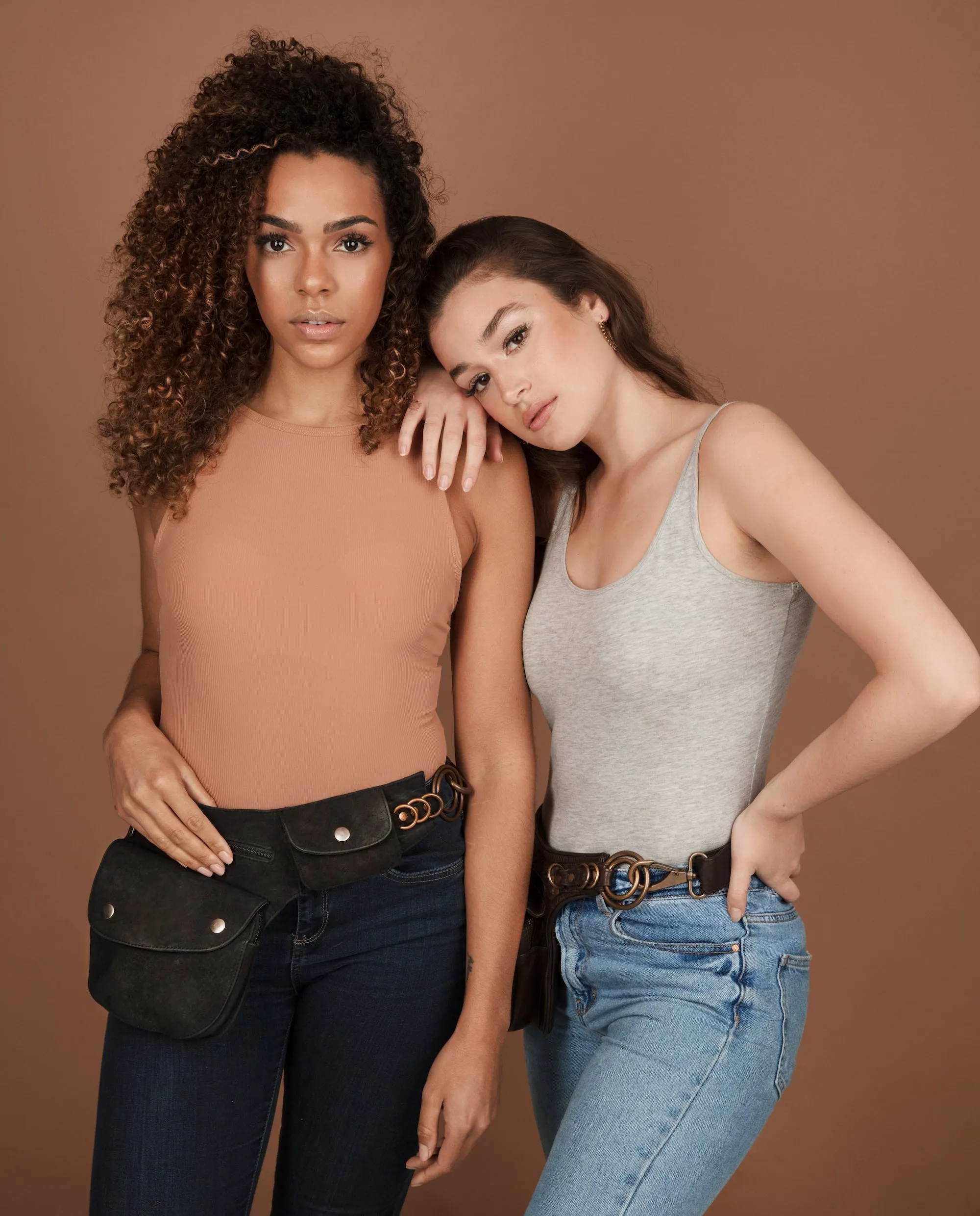 Leather Hip Bag | Deep Cherry