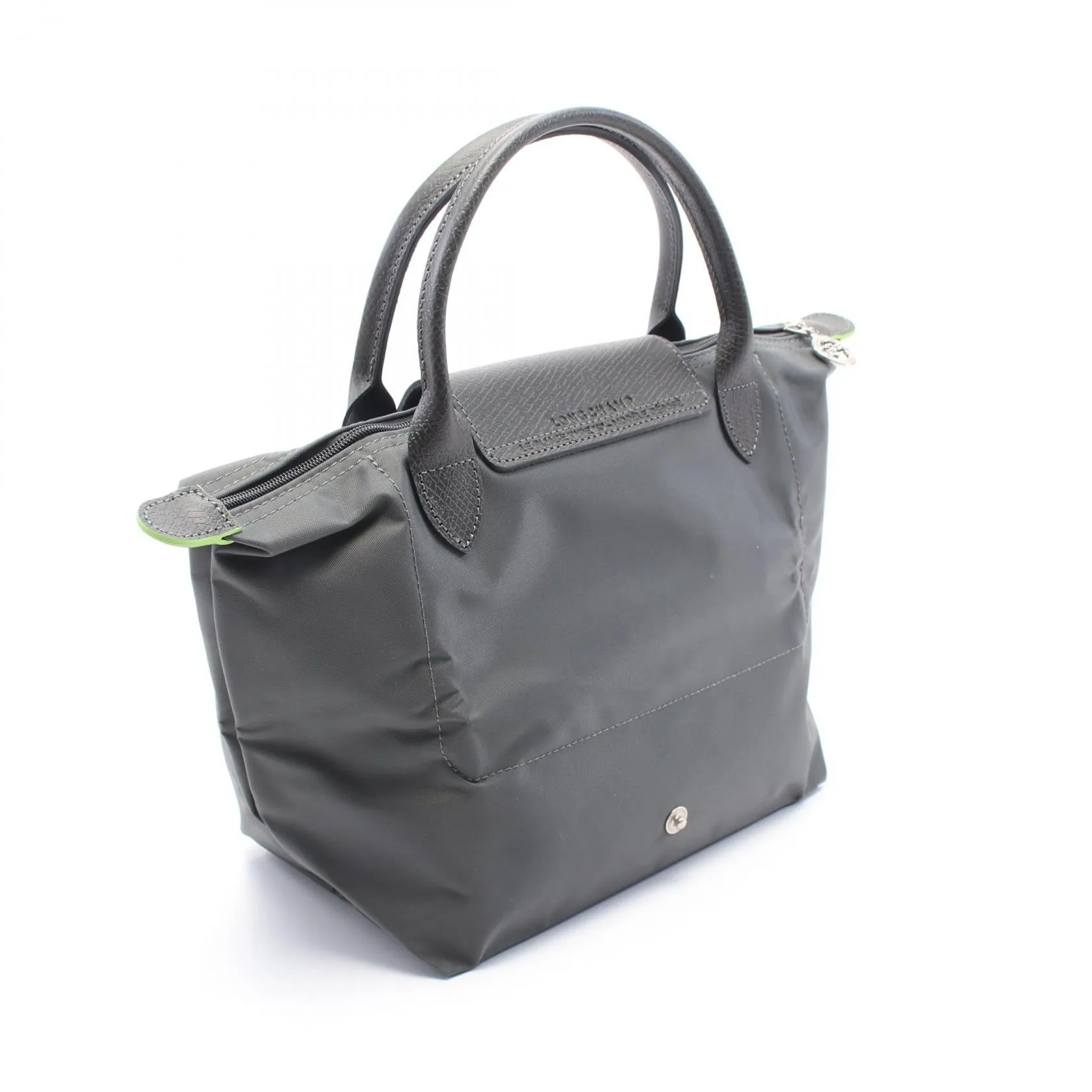 Longchamp Le Pliage Green S Tote Bag Canvas Leather