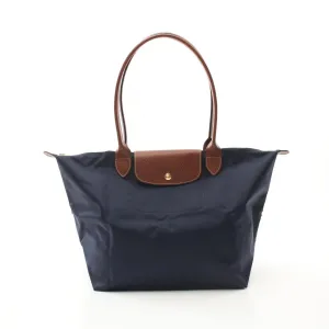 Longchamp Le Pliage Original L Tote Bag Canvas Leather