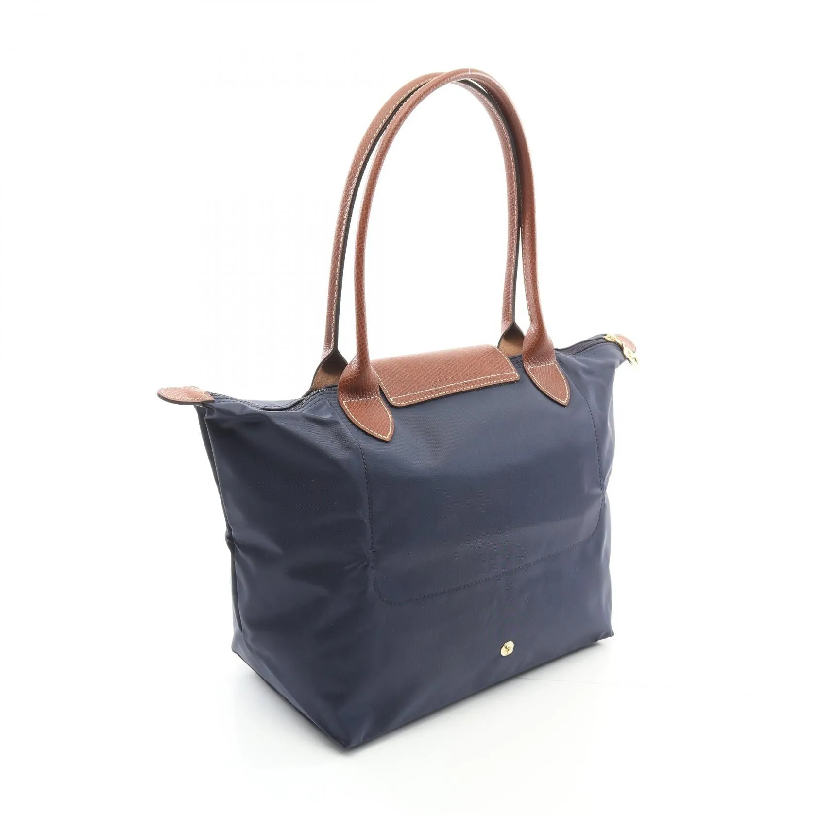 Longchamp Le Pliage Original M Tote Bag Canvas Leather