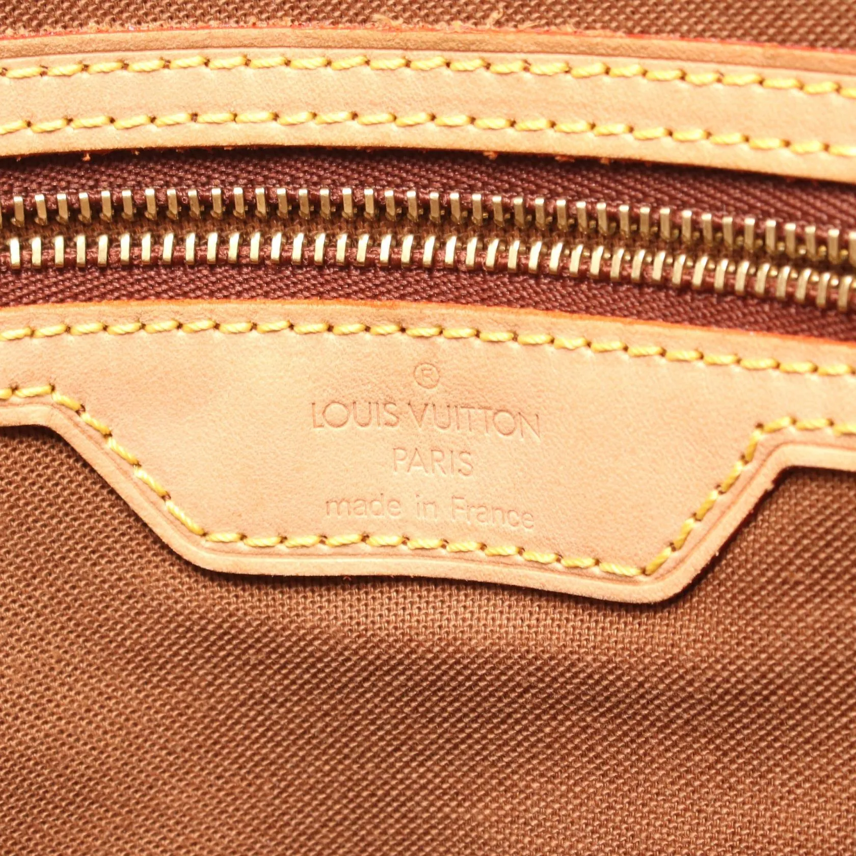 Louis Vuitton Cabas Mezzo Tote Bag Monogram