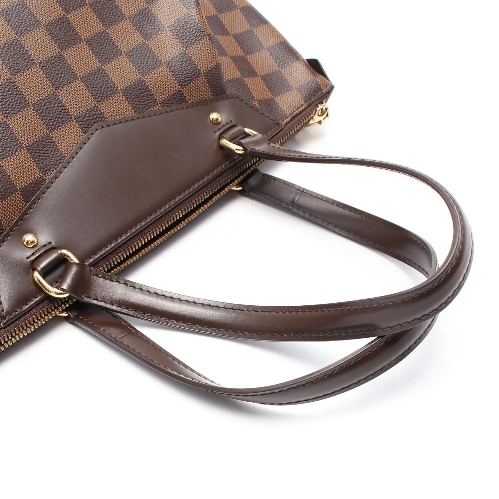 Louis Vuitton Damier Canvas Leather Westminster PM Tote