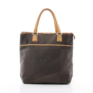 Louis Vuitton Damier Geant Canvas Leather Couguar Tote Bag