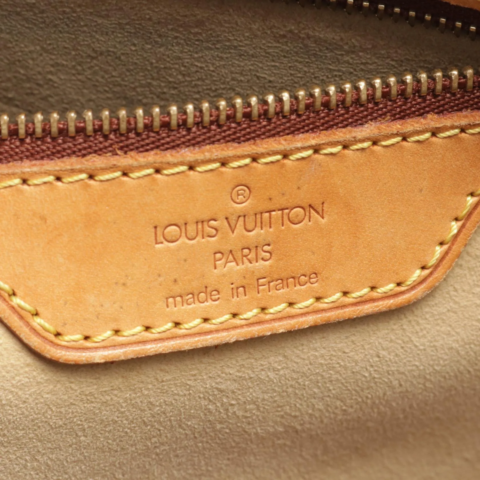 Louis Vuitton Luco Tote Bag Monogram Brown
