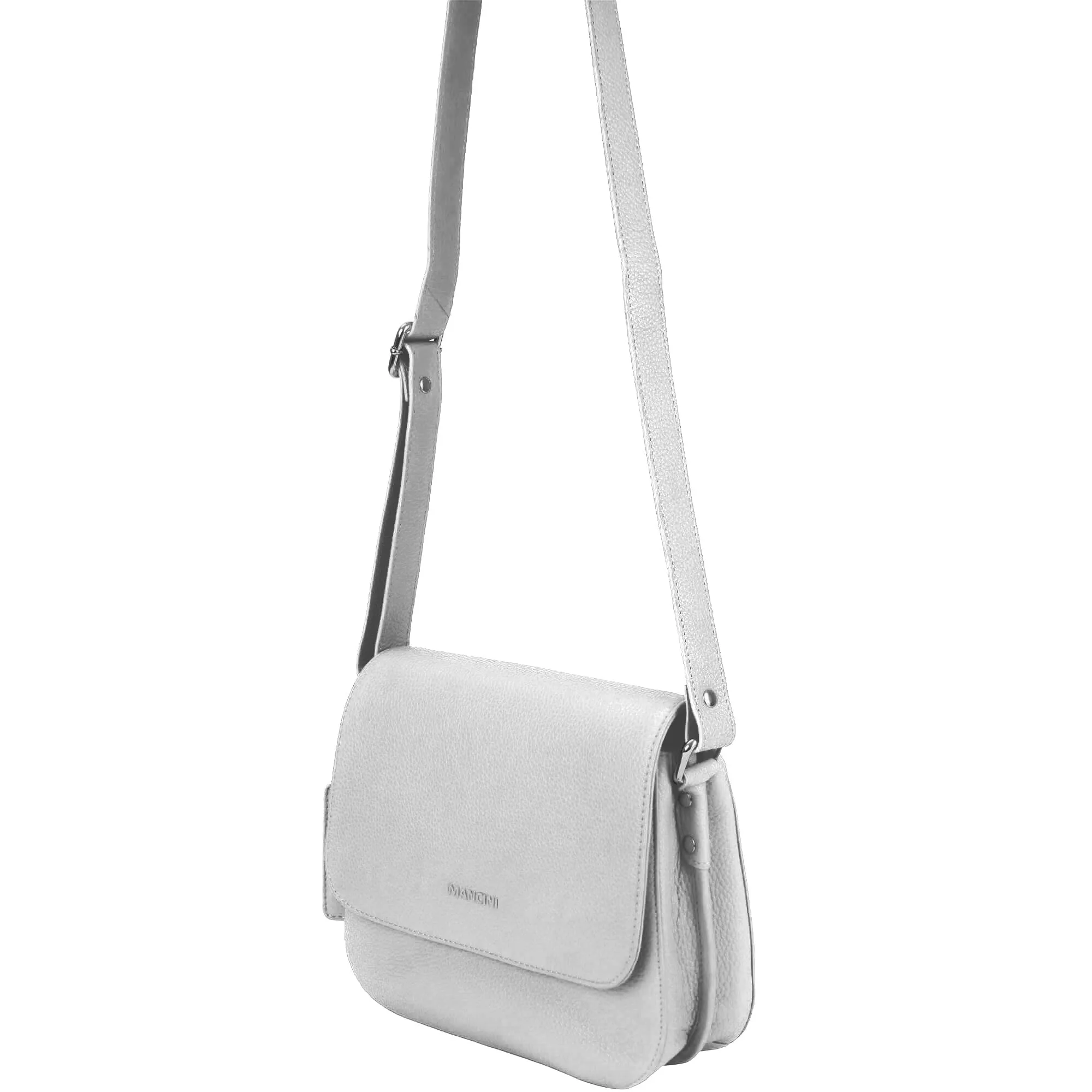Mancini Pebbled Alison Crossbody Handbag