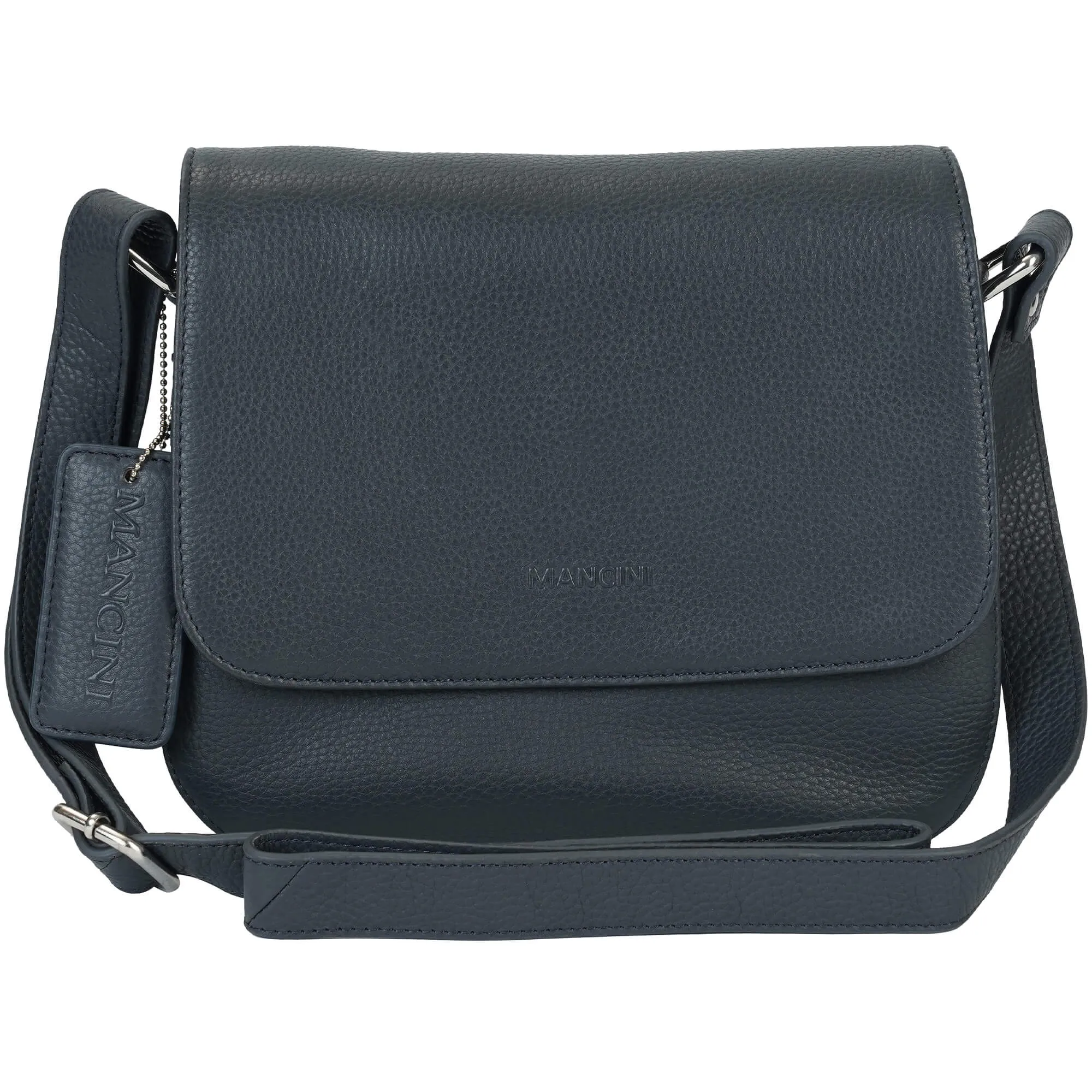 Mancini Pebbled Alison Crossbody Handbag