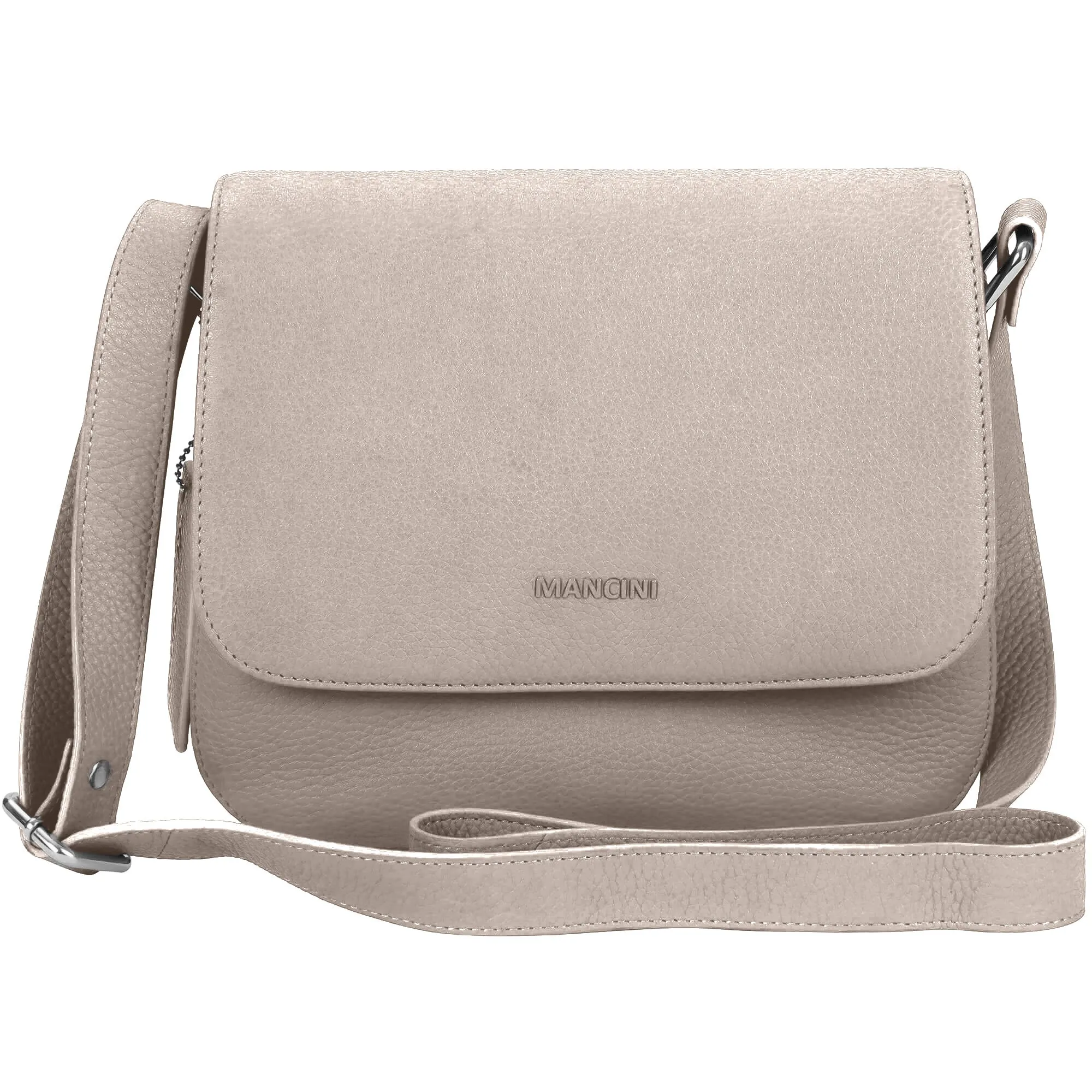 Mancini Pebbled Alison Crossbody Handbag