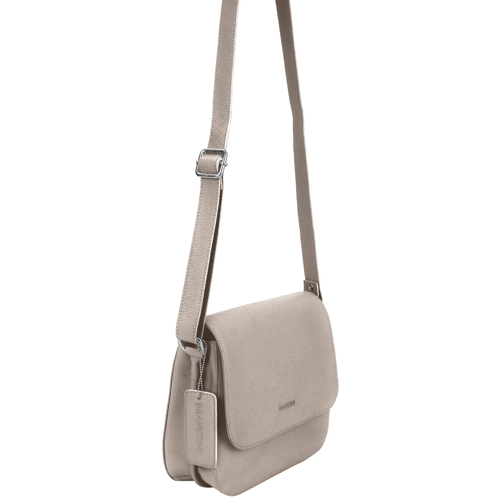 Mancini Pebbled Alison Crossbody Handbag