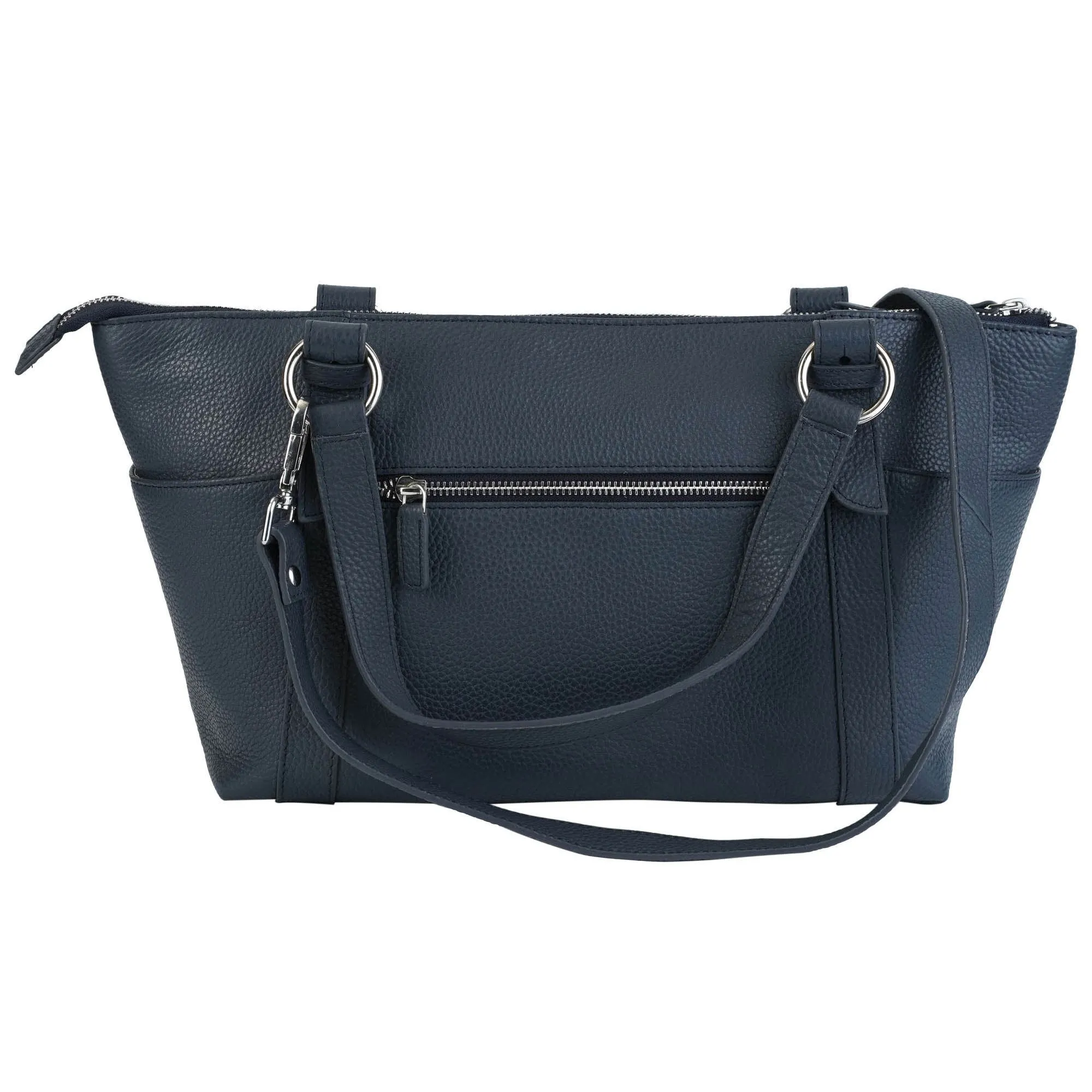 Mancini Pebbled Amelia Crossbody Handbag
