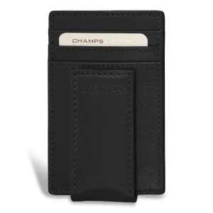 Onyx / Leather Mag Card Case *Drop Ship*