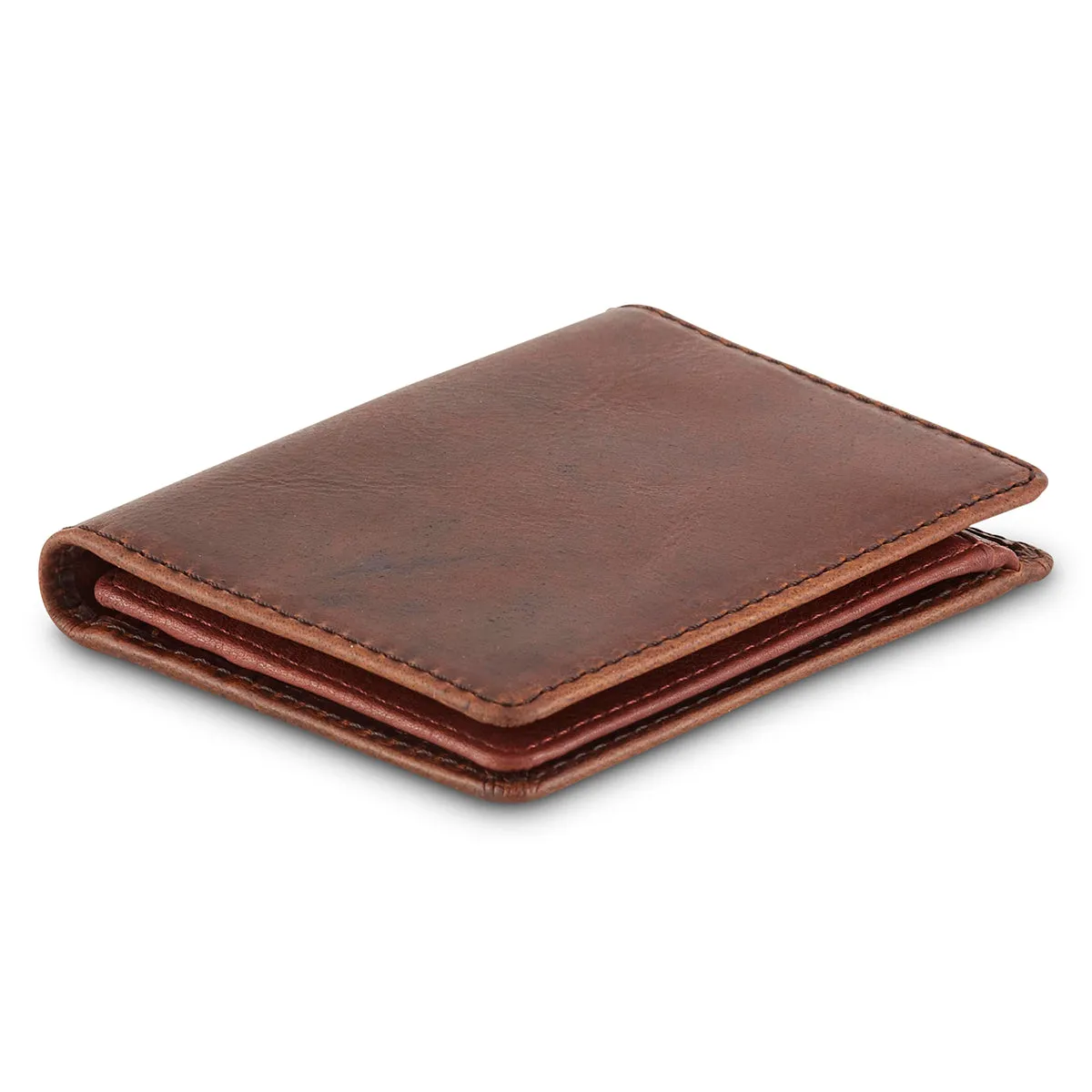 Osgoode Marley Distressed RFID ID Flipfold Wallet 1309 1203