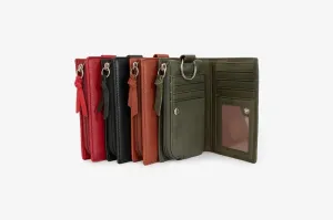 Osgoode Marley RFID Double Snap 5" Wallet w/ Zip Pouch 1612