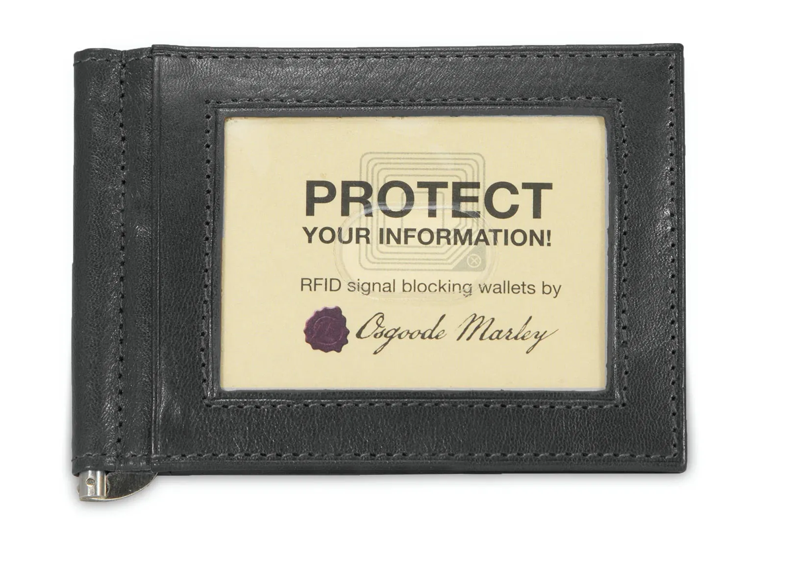 Osgoode Marley RFID Money Clip Wallet 1121