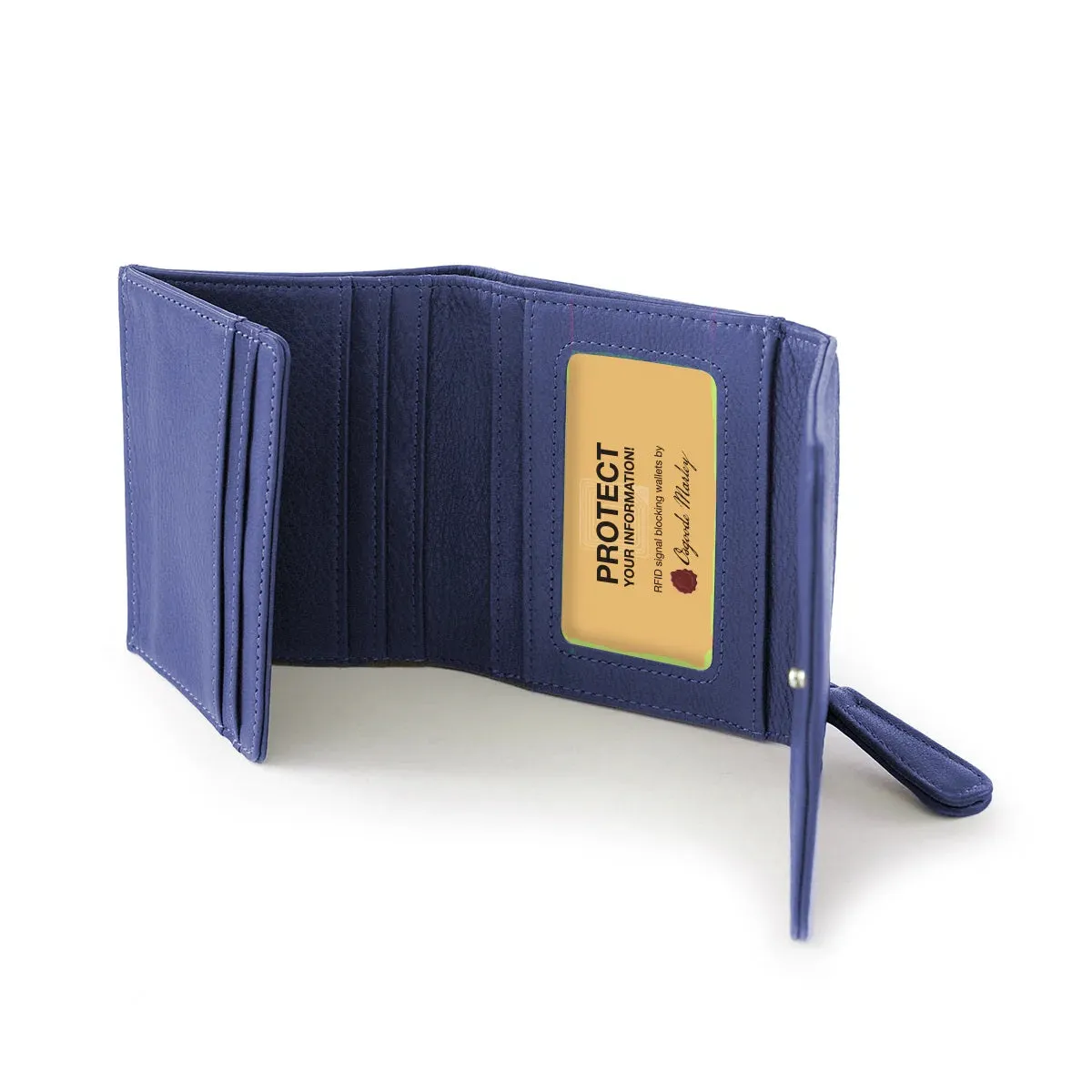 Osgoode Marley RFID Trifold Leather Mini Wallet 1254