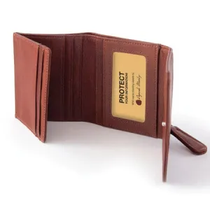 Osgoode Marley RFID Trifold Leather Mini Wallet 1254