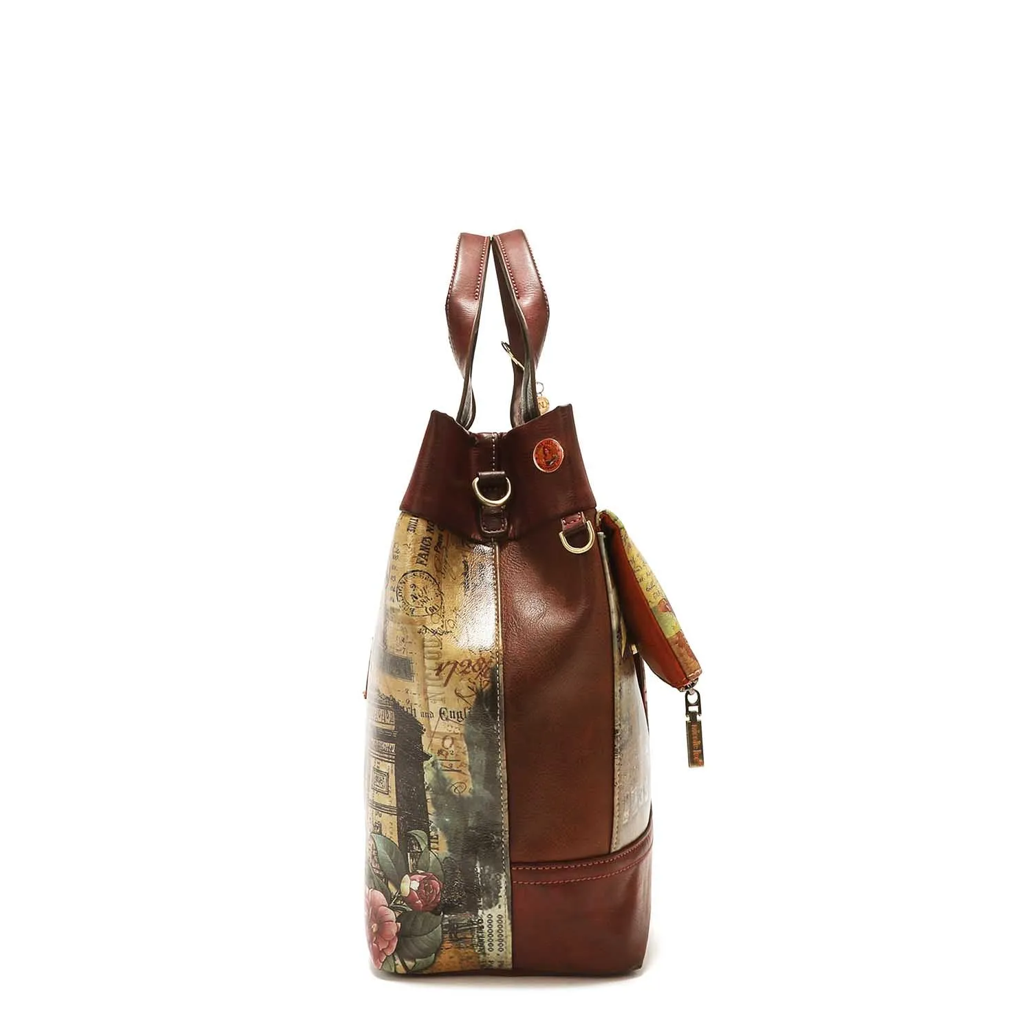 PARIS FASHION WEEK LARGE SHOULDER BAG