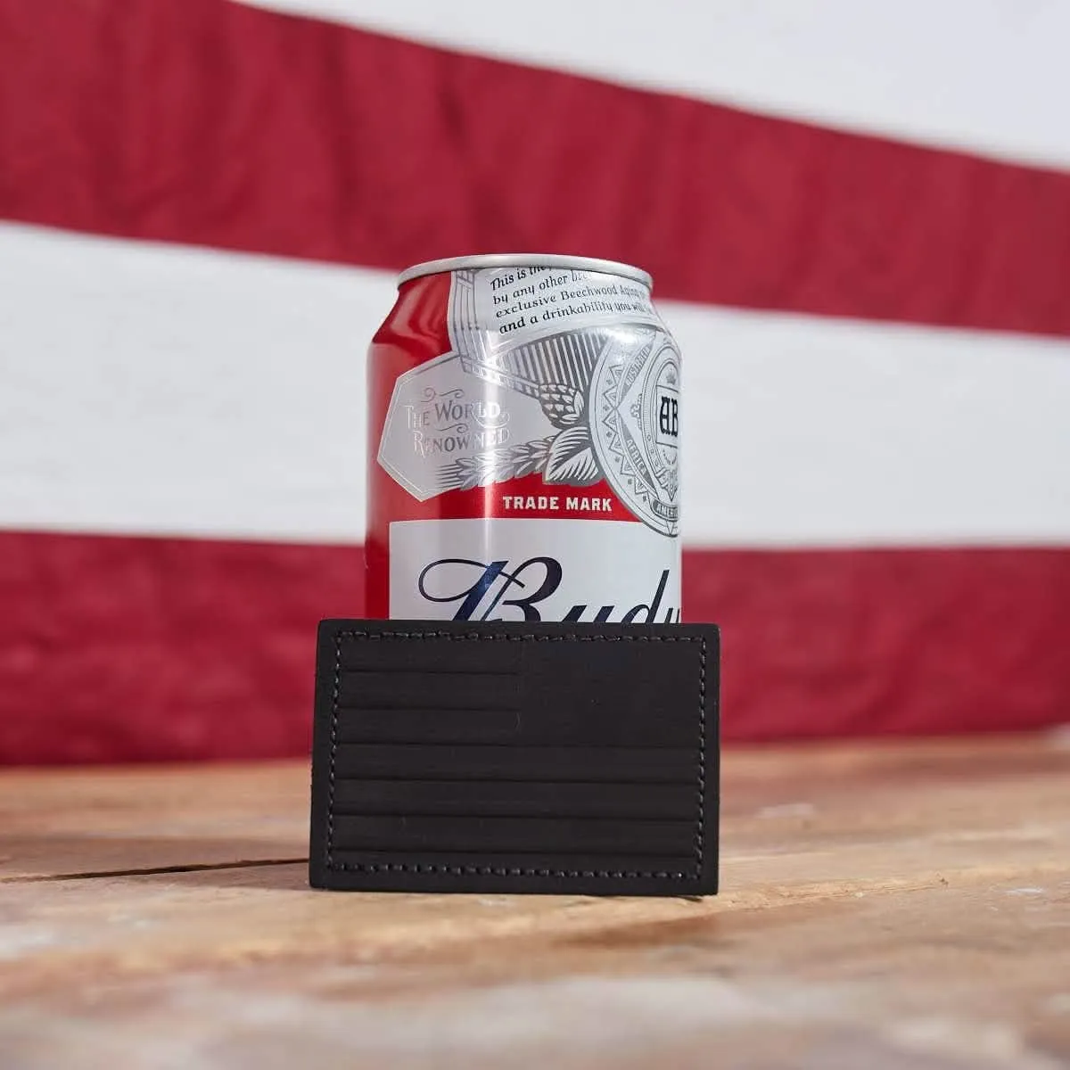 Patch - Leather Reverse Flag