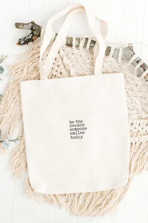 "Smile" Tote Bag
