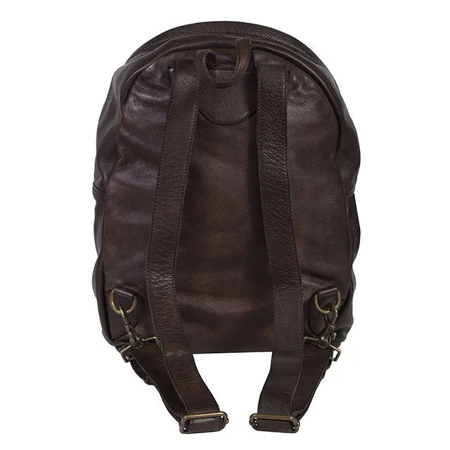 Scully Antique Leather Backpack