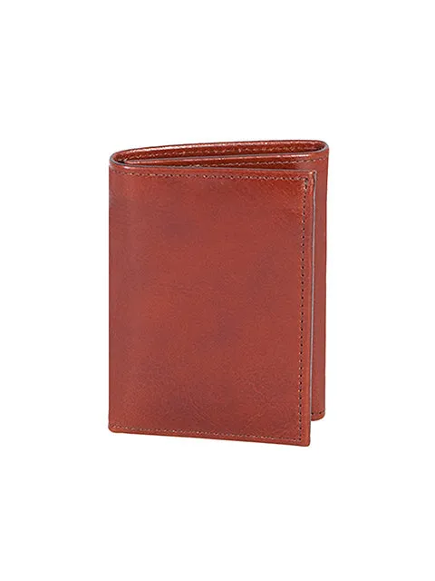 Scully Italian Leather Tri-Fold Wallet w/ ID Window Assorted Colors