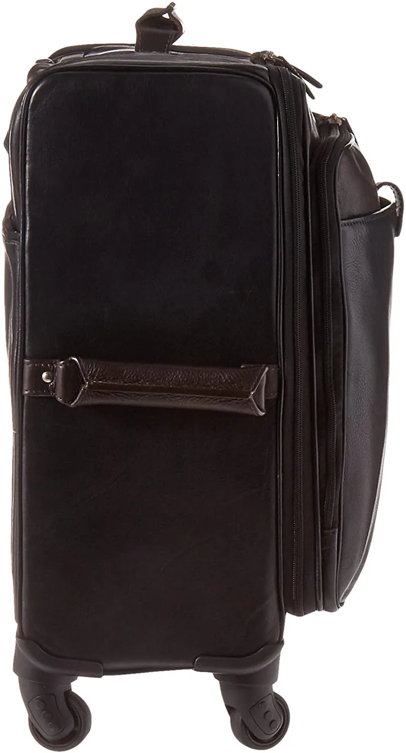 Scully Leather Wheeled Carry On Black