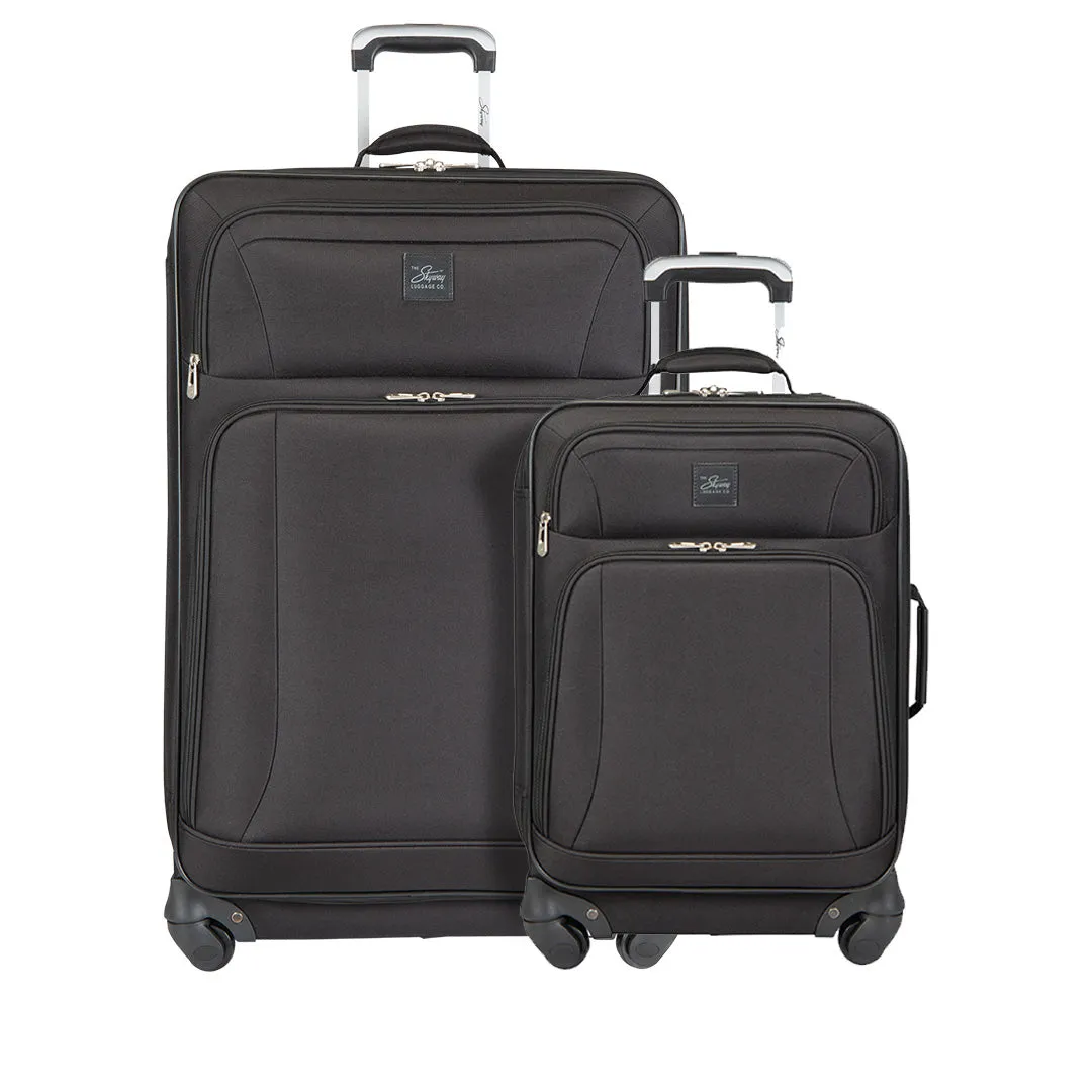 Skyway Epic Softside 4-Wheel 2 Piece Set (20"/28") Luggage Spinner Collection