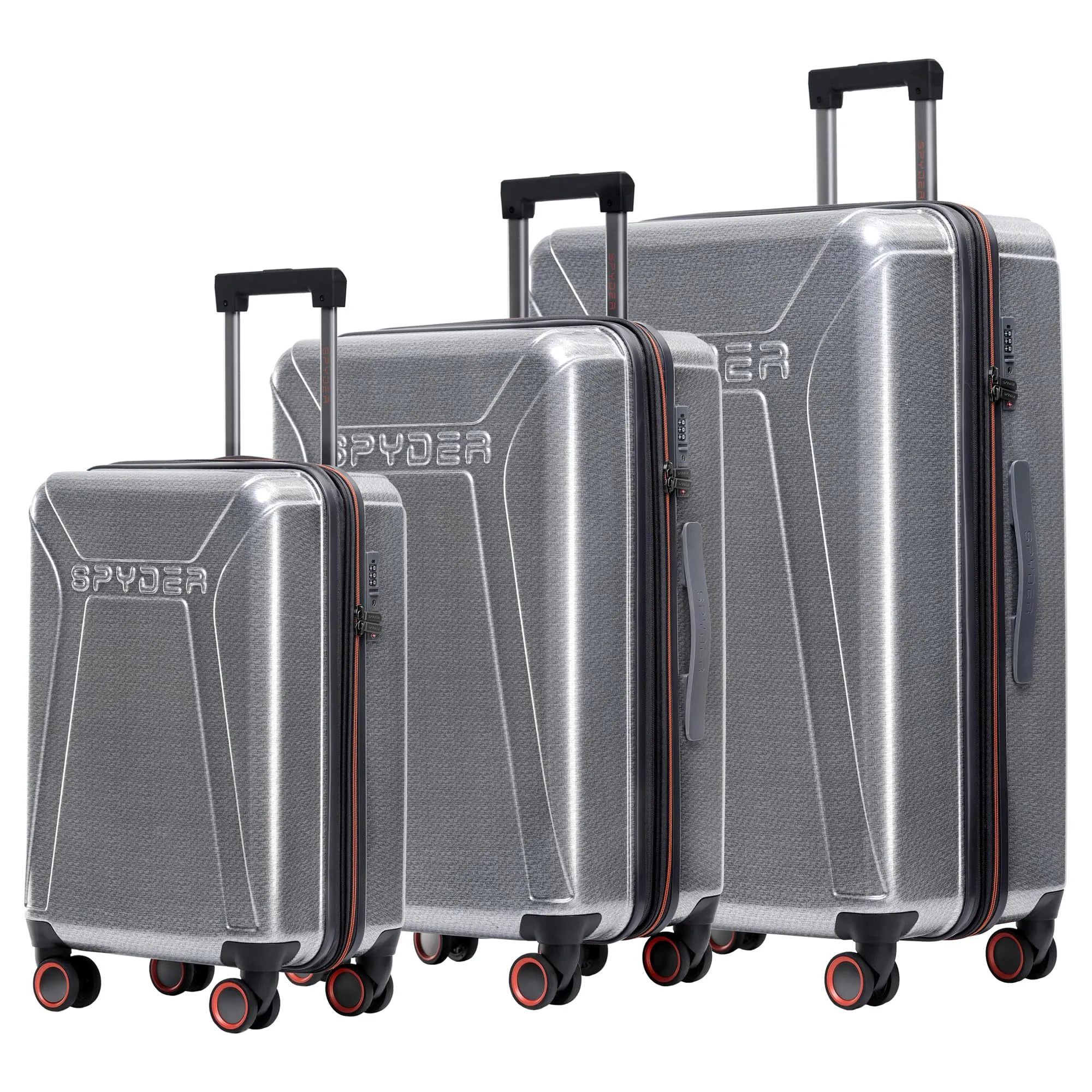 Spyder Traverse Expandable Hardside 3 Piece Spinner Set